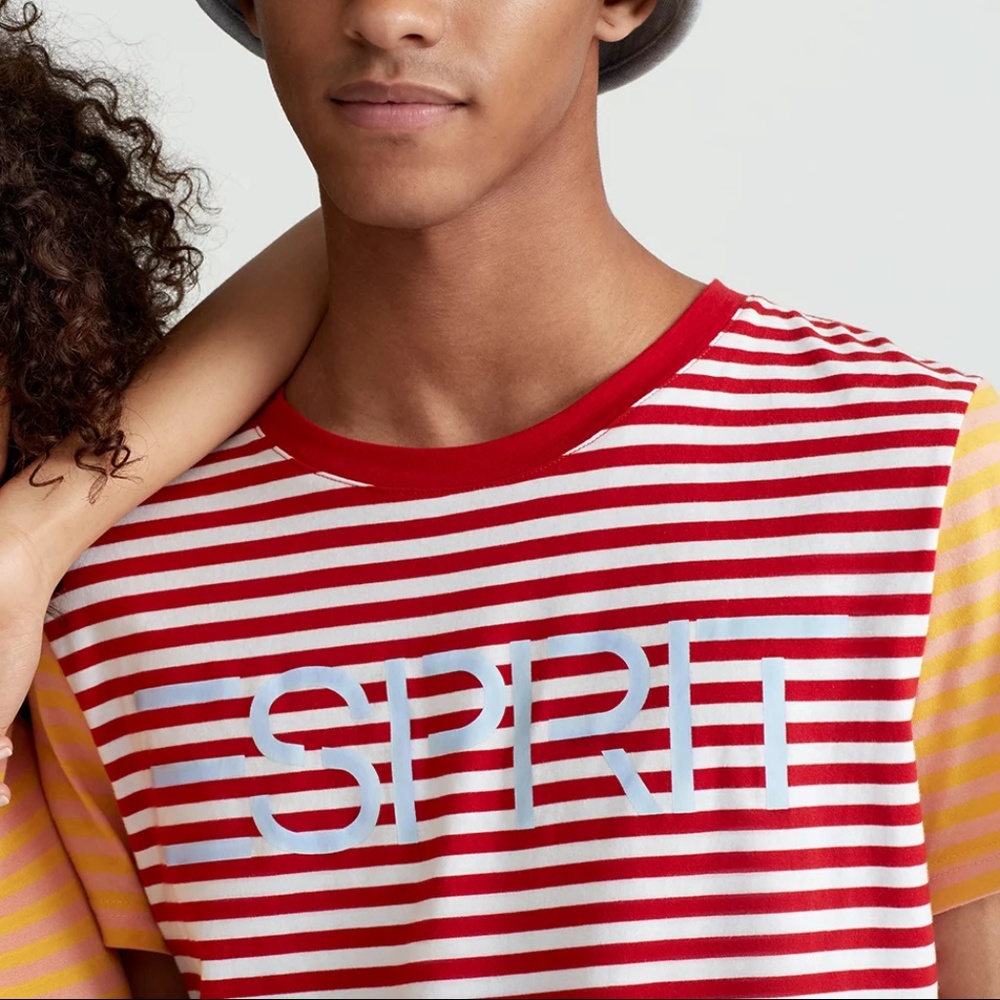 NEW Esprit x Opening Ceremony Pieced Logo T 0296 - Picture 8 of 8